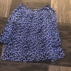 INC 2X Leopard Top